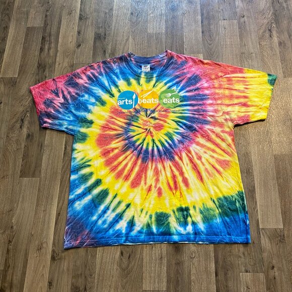 Arts Beats & Eats Oakland County Festival Tie Dye Tee Shirt 2X - Picture 1 of 6
